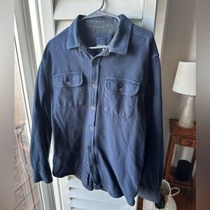 Prana Men's Navy Shirt Jacket